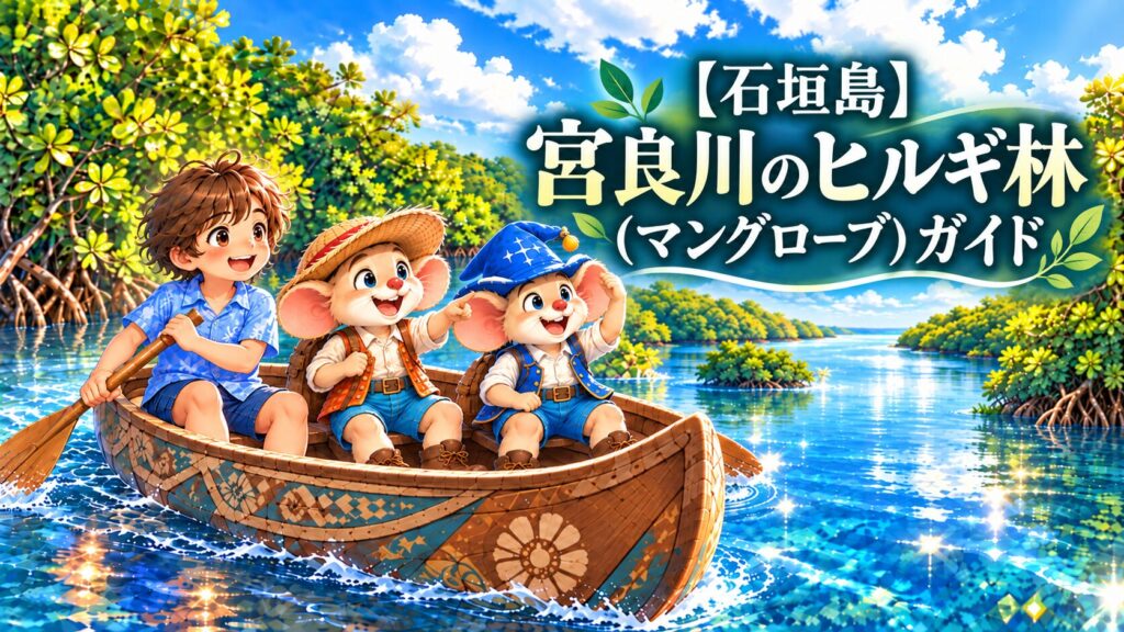 石垣島・宮良川マングローブ紀行