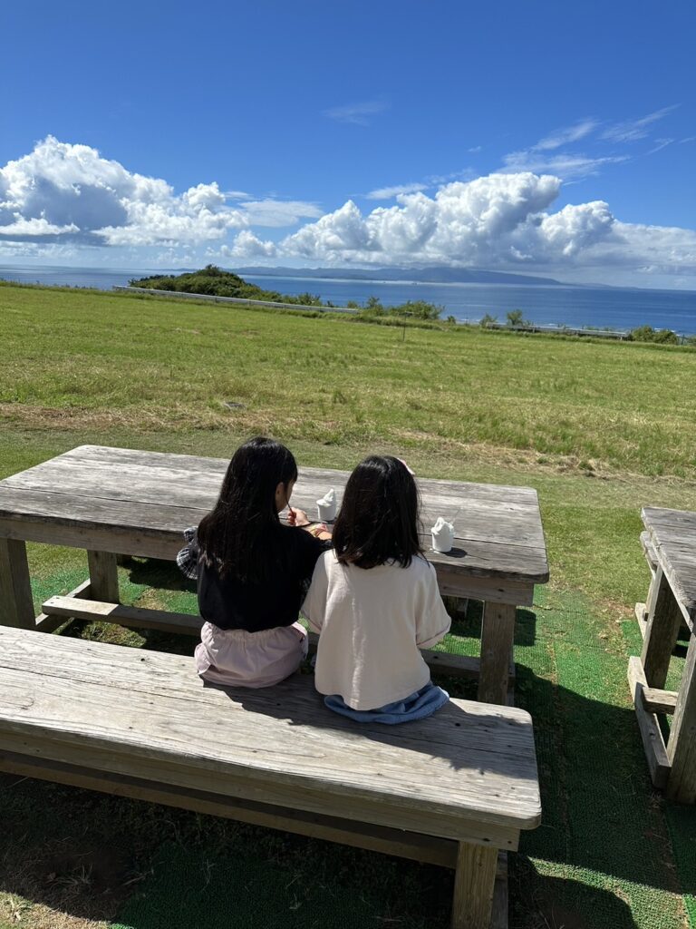 石垣島夏休みアイスクリーム子連れ旅行